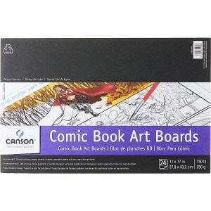Comic Book Art Boards 11X17"